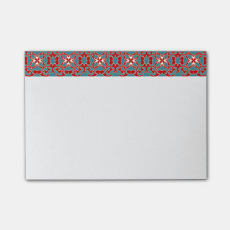 Primitief patroon post-it® notes