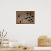 Primitief Poster van de Kunst van de Cave (Keuken)