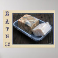 Primitief Poster zeep