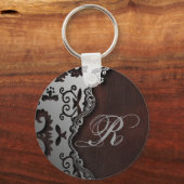 primitief ritueel Western landpaisleypatroon Sleutelhanger (Voorkant)