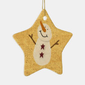 Primitief Snowman Ornament (Rechts)