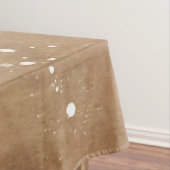 Primitief Snowman tafelkleed (Voorbeeld)