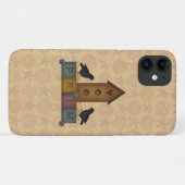 Primitief vogelhuis Case-Mate iPhone case (Achterkant (horizontaal))