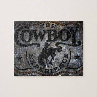 Primitief western land Paardencowboy rodeo Legpuzzel