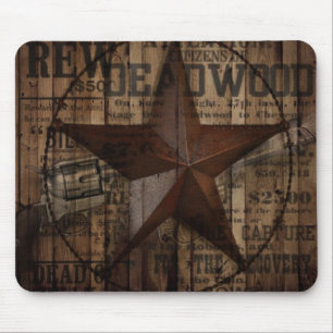 primitief western land Texas Star cowboy Muismat