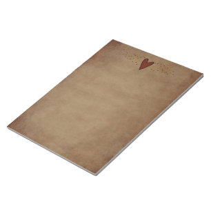 Primitief zwaar groot notebook notitieblok