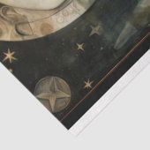 Primitieve Goden Hemelse Nacht Sky Art Decoupage Tissuepapier (Detail)