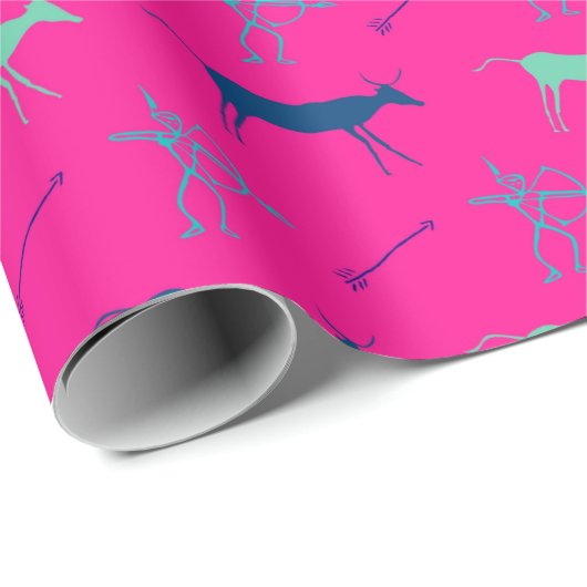 Primitieve jacht cadeaupapier (Rol Hoek)