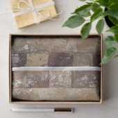 Primitieve kerstkip tissuepapier (Geschenk)