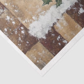 Primitieve kerstkip tissuepapier (Detail)