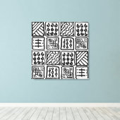 Primitieve kunst op Canvas Afdruk (Insitu (Houten vloer))