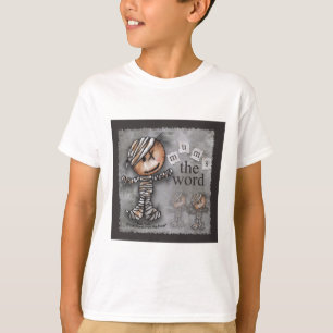 Primitieve mama-mama het Woord T-shirt