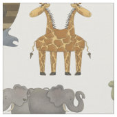 Primitieve Noahs Ark Animals Stof (Close Up)