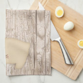 Primitieve Pig Kitchen Towel Theedoek (Quarter Fold)