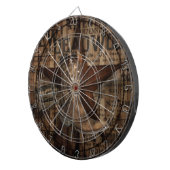 Primitieve texas lone Star Western Country Cowboy Dartbord (Voorkant Rechts)