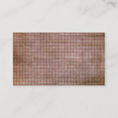 Primitieve Visitekaartjes (Achterkant)