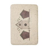 Primitieve Vogelhuizen Badmat (Voorkant Verticaal)