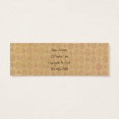 Primitive Angel Hang Label Mini Visitekaartjes (Achterkant)