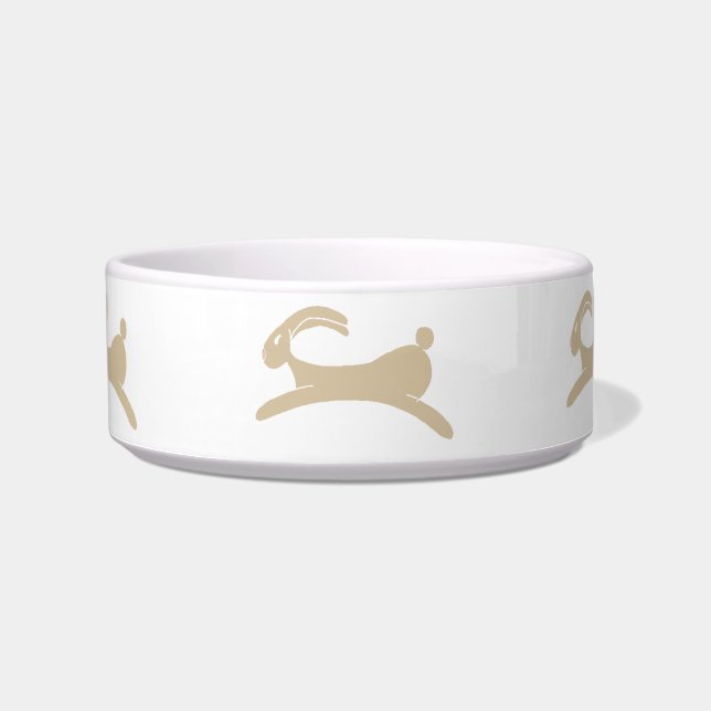 Primitive Bunny Rabbit Voerbakje (Voorkant)