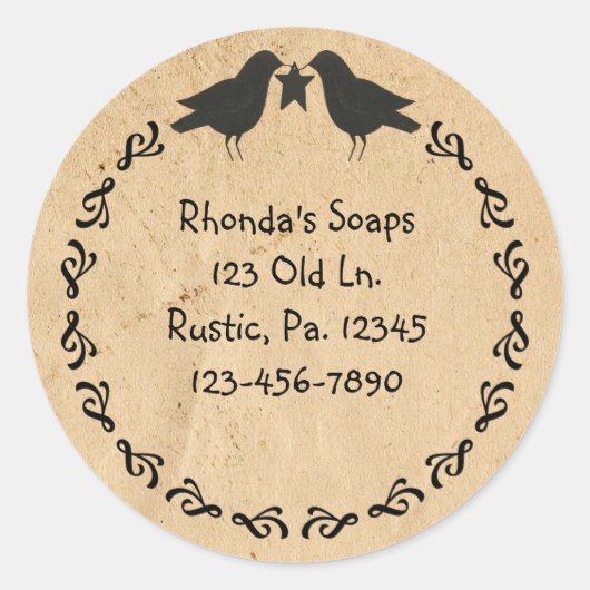 Primitive Crows Sticker (Voorkant)