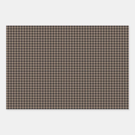 Primitive Papers - Wynter Welcome Snowmen - Plaids Inpakpapier Vel (Voorkant 2)