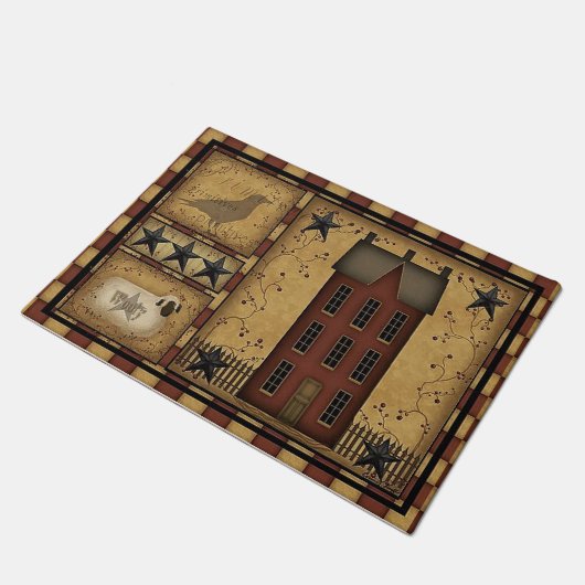 "Primitive Style" Placemat Deurmat (Schuin)