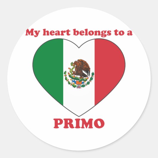 Primo Ronde Sticker (Voorkant)