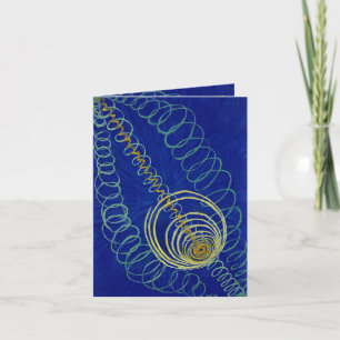 Primordial Chaos door Hilma af Klint Bedankkaart