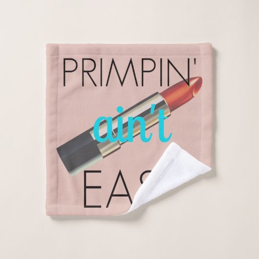 Primpin' n'est pas Easy Girly Urbain Serviette de  (Gant de toilette)