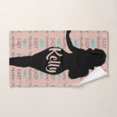 Primpin' n'est pas Easy Girly Urbain Serviette de  (Serviette à main)