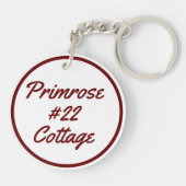 Primrose #22, Dagen Sleutelhanger van de Kans (Achterkant)