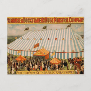Primrose & Dockstader's Huge Ministrel Company Briefkaart