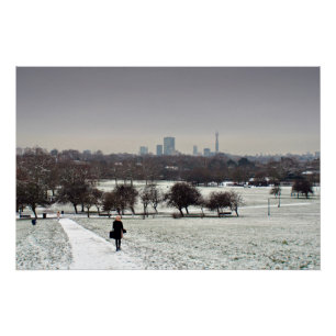 Primrose Hill Camden London Cityscape Verenigd Kon Perfect Poster