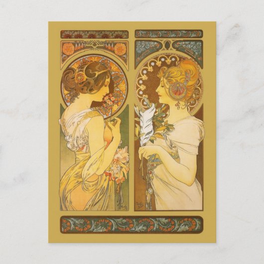 Primrose & Quill Briefkaart (Voorkant)