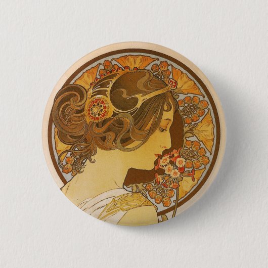 Primrose Ronde Button 5,7 Cm (Voorkant)