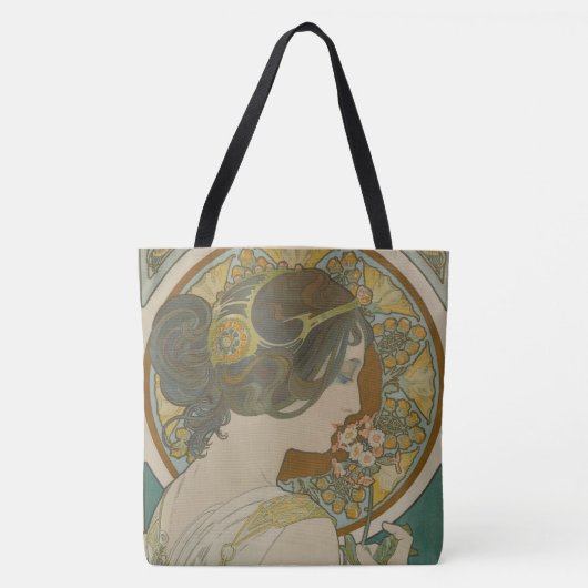 Primrose van Alphonse Mucha (1899) Draagtas (Voorkant)