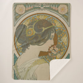 Primrose van Alphonse Mucha (1899) Sherpa Deken