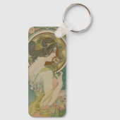 Primrose van Alphonse Mucha (1899) Sleutelhanger (Achterkant)