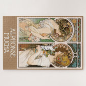 Primroses and Feather, Mucha Legpuzzel (Horizontaal)