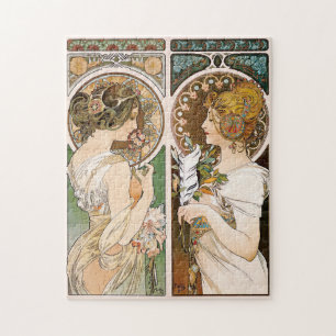Primroses and Feather, Mucha Legpuzzel