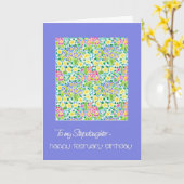 Primroses Février Carte d'anniversaire pour Stepgi (Fleur jaune)