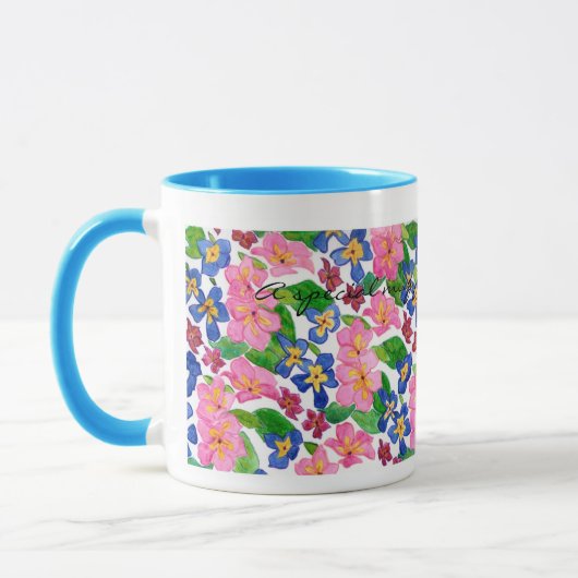 Primroses Mère's Day Mug (Gauche)