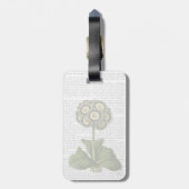 Primula Auricula Blue Bagagelabel (Achterkant verticaal)