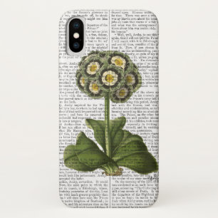 Primula Auricula Blue iPhone X Hoesje