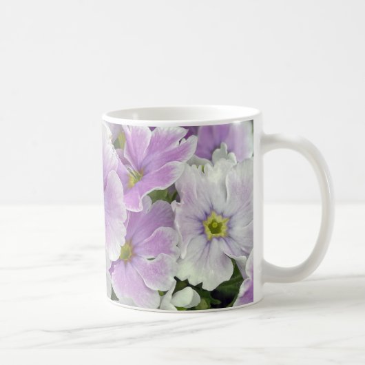 Primula Flowers Coffee Mok (Rechts)