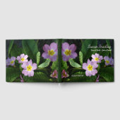 Primula Spring Flowers 2 gepersonaliseerde Memoria Gastenboek (Volledig)