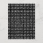 Primzahlen Briefkaart (Voorkant)