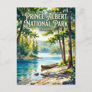 Prince Albert National Park Canada Briefkaart