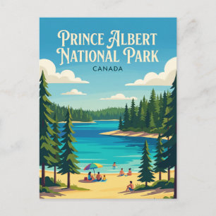 Prince Albert National Park Canada Briefkaart