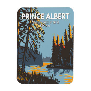 Prince Albert National Park Canada Reis  Magneet